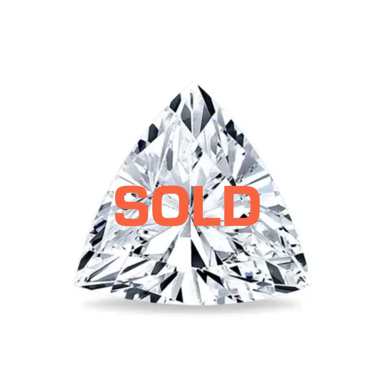 Trilliant Cut Diamond – 0.825 Carat (TJCOSA Certified) SOLD