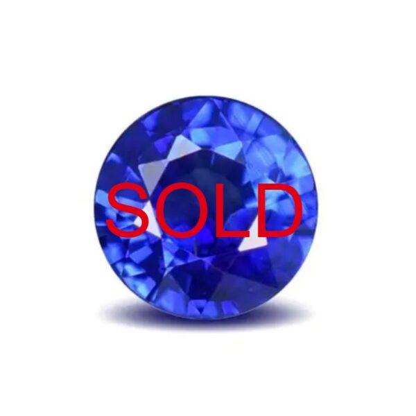 Natural Tanzanite Round 1,20 Carat -CERTIFIED- SOLD