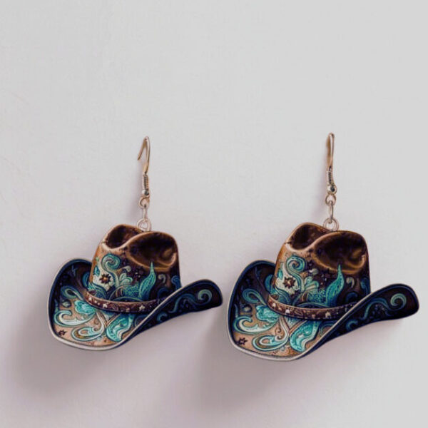 Cow Girl Style Tessel Earrings
