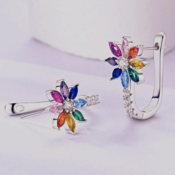 Sunflower Double- Layer Earrings