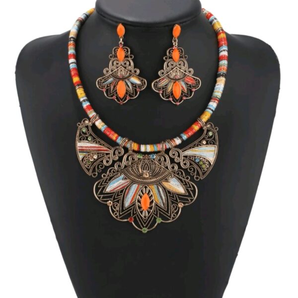 Bohemian Jewelry Set- One Size/RED